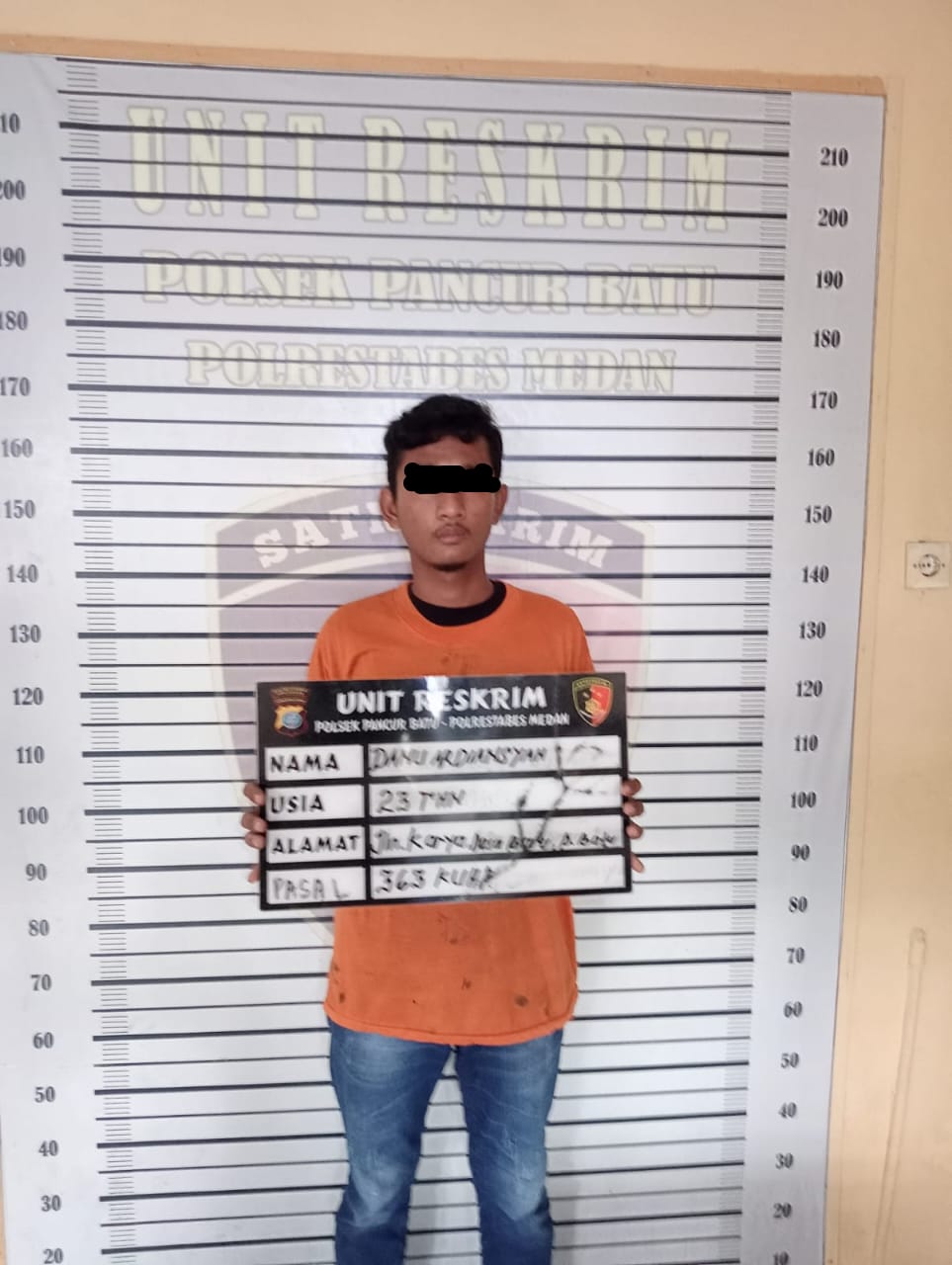 Polsek Pancur Batu Ungkap Kasus Curat, Pelaku Gasak Uang Tunai dan Cincin Berlian