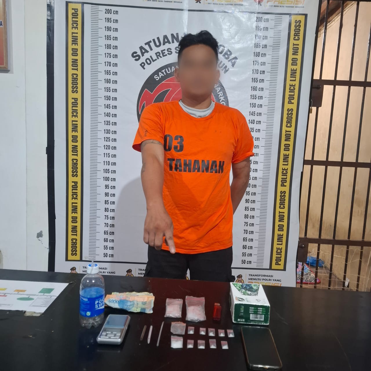 Jaringan Sabu di Hatonduhan Berhasil Dibongkar Satres Narkoba Polres Simalungun