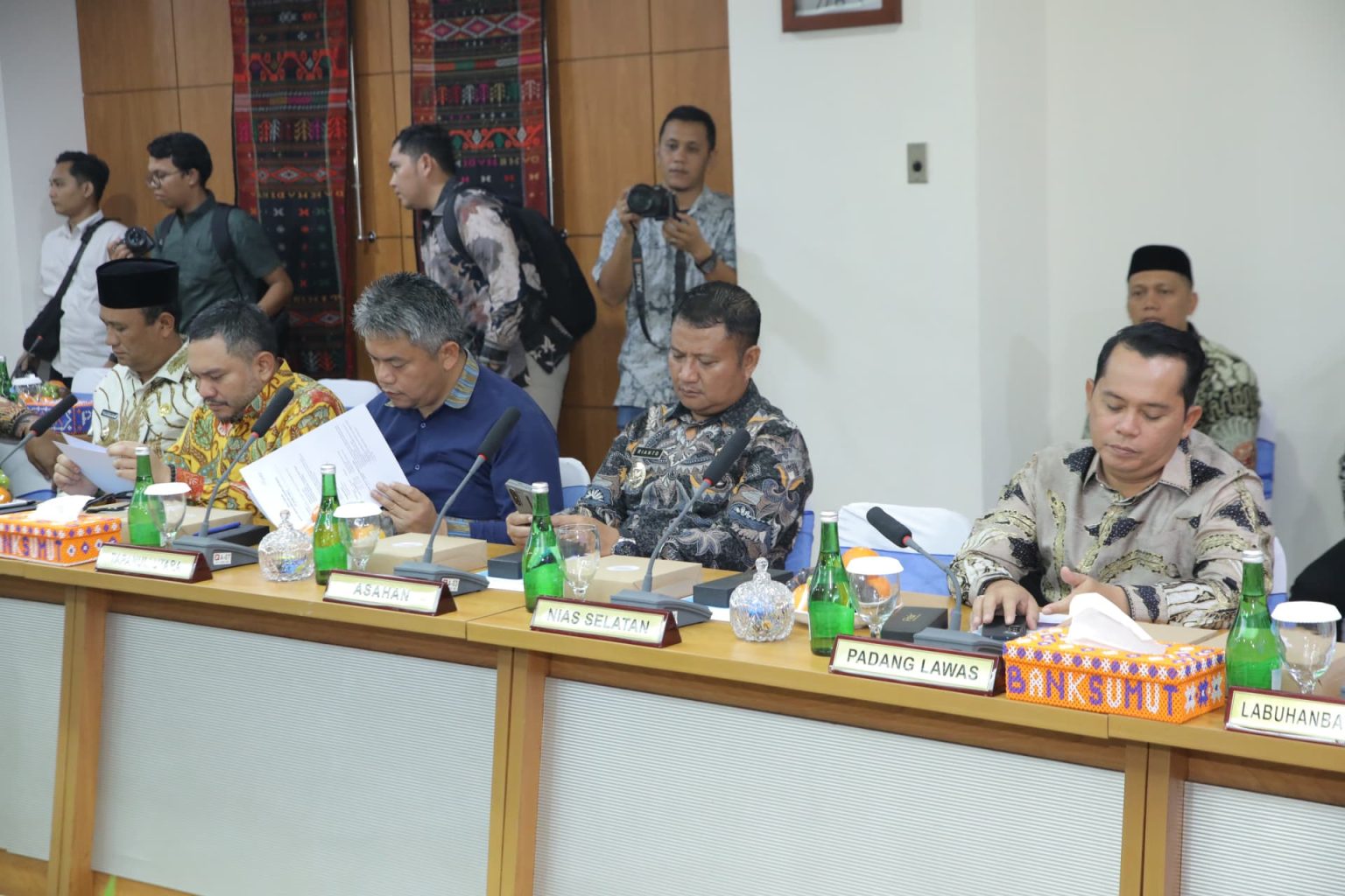 Wabup Asahan Hadiri Rapat RUPS Luar Biasa PT Bank Sumut