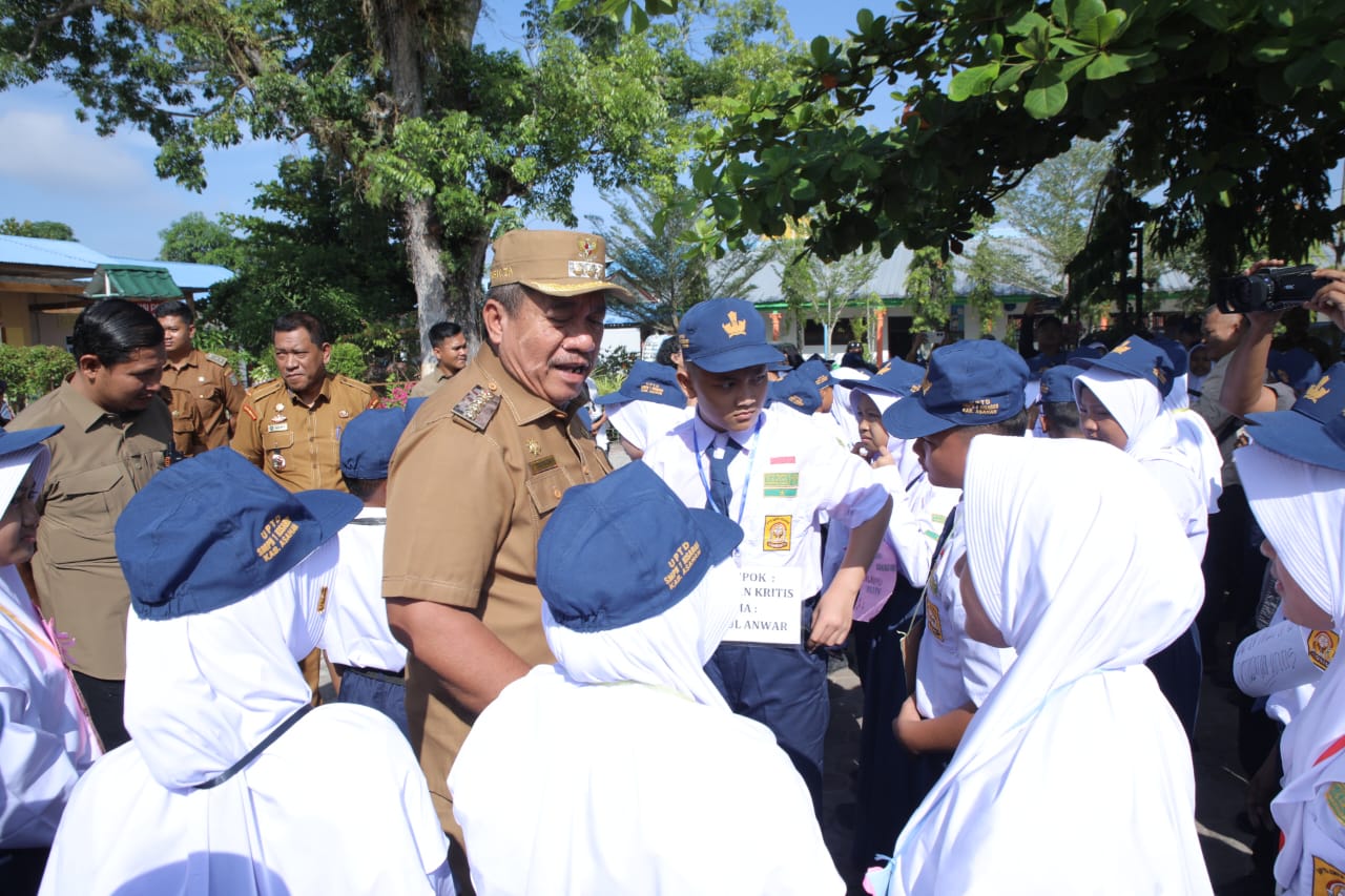 Buka MPLS, Bupati Asahan Sampaikan Tiga Nasihat Penting Pada Peserta Didik